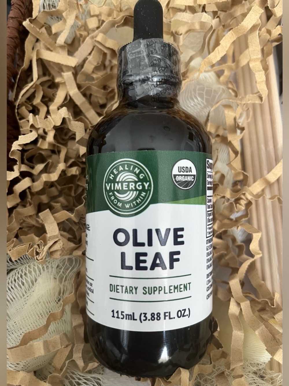 10. Pure Olive Leaf Liquid Drops – Source of antioxidants - Gluten-Free
